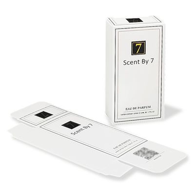 Envases de cartón tipo Tuck Top Boxes Envases de caja cosmética reciclable para brillo labial