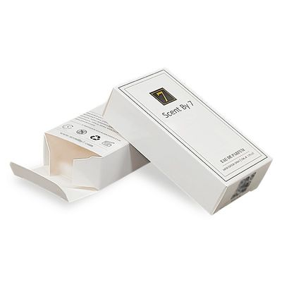 Envases de cartón tipo Tuck Top Boxes Envases de caja cosmética reciclable para brillo labial