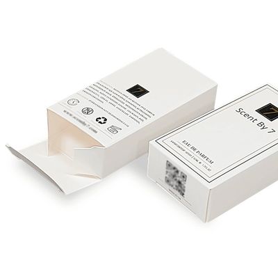 Envases de cartón tipo Tuck Top Boxes Envases de caja cosmética reciclable para brillo labial