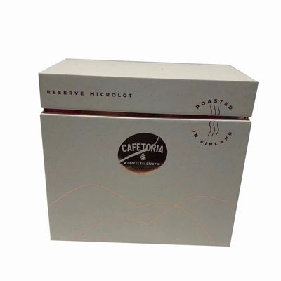 Cajas de embalaje de regalo de papel de tamaño personalizado Cajas de embalaje de cartón de té y café