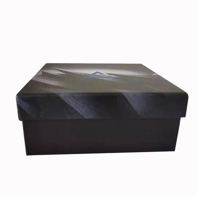 Embalaje de regalo de cartón de cubierta dura Cajas de cartón impreso para la aceptación de logotipos personalizados