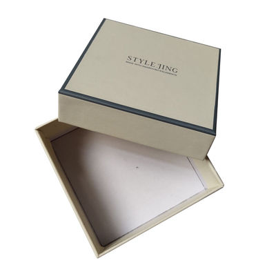 Cuadrada tapa y caja base de papel caliente / UV / barniz acabado caja de regalo rígido con tapas
