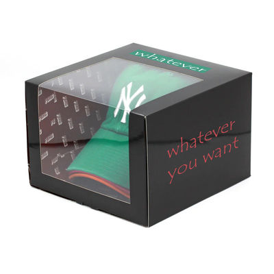 Cajas de embalaje de regalo de papel personalizadas Caja de embalaje de gorra de béisbol ecológica
