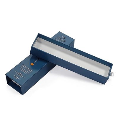 Caja de embalaje rectangular de superficie de papel laminado personalizado para pinzas de extensión de pestañas