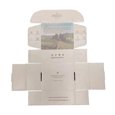 Cajas de correo corrugadas personalizadas ecológicas para envases de cosméticos y prendas de vestir