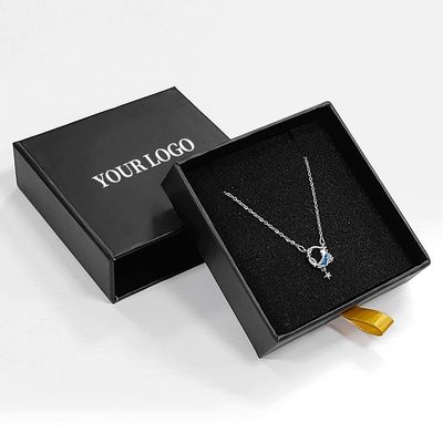 Embalaje de joyas industriales con cajón deslizante y laminación mate/brillante