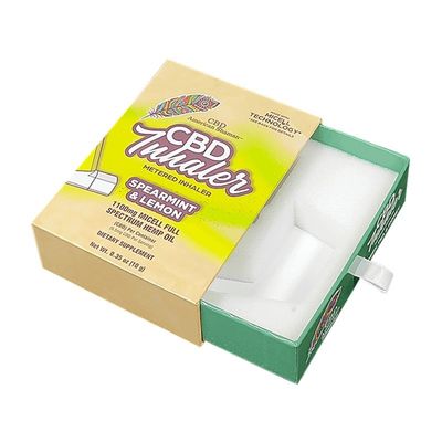 Paquete de presentación personalizado de forma similar a un cajón para diseños de embalaje de cuello de hombro