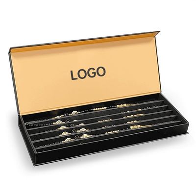 Envases Caja de regalo magnética en forma de libro personalizada con inserción de espuma y inserciones de papel