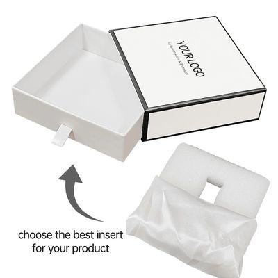 Cajas de regalo de cartón rígido con cajón corredizo para envases cosméticos