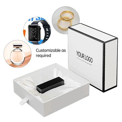 Cajas de regalo de cartón rígido con cajón corredizo para envases cosméticos