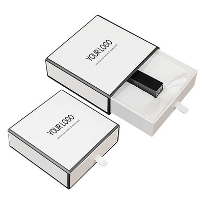 Cajas de regalo de cartón rígido con cajón corredizo para envases cosméticos