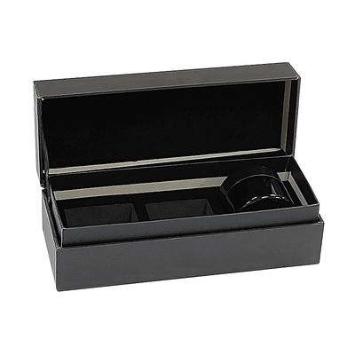 Papel Clamshell Flip Top Candle Box Packaging para lujo Conjunto de tres velas regalo artesanía