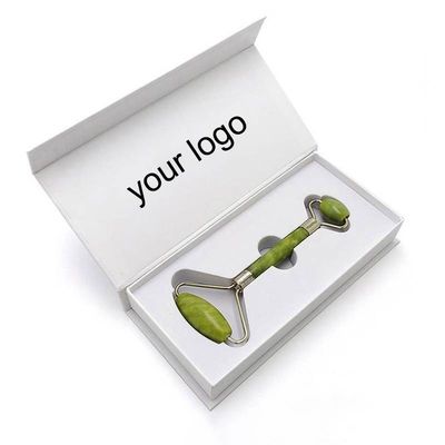 Caja Flap de libro Logotipo personalizado Impreso Caja rígida magnética para Guasha Jade Gua Sha Roller Tool
