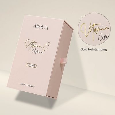 Caja de embalaje para cajones de perfumes rectangulares Embalaje para botellas de aceite esencial de lujo