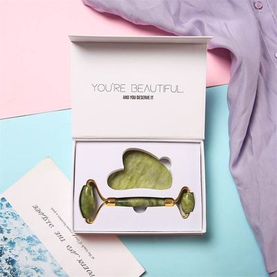 Caja de embalaje magnético de papel reciclado para masaje con rodillos, aparato de belleza, epilador