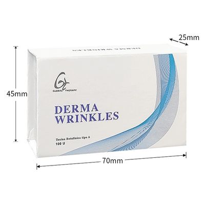 Caja de papel para botellas de aceite esencial cosmético de 10 ml con logotipo y laminación personalizados