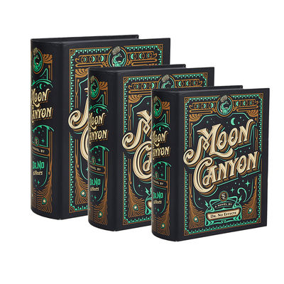 Cajas de cartón de forma de libro decorativo con cierre por imán para requisitos específicos del cliente