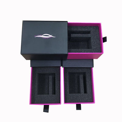 Cajas de regalo artesanales rectangulares Cosméticos laminados mate Caja de embalaje de perfumes