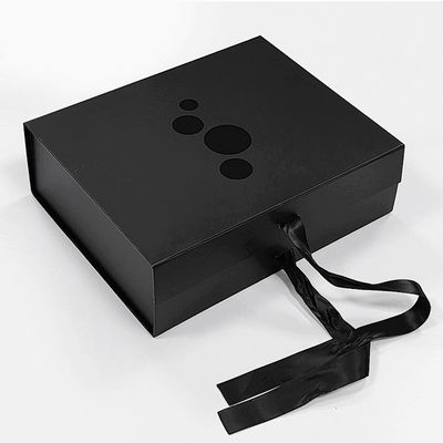 157g de papel de arte caja de embalaje magnético de cartón de 2 mm cajas de regalo magnético con cinta