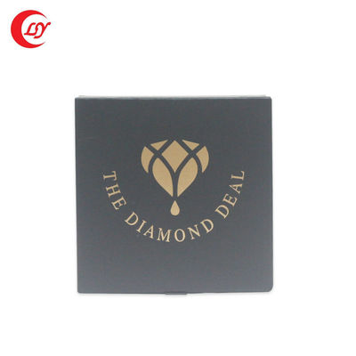 Caja de embalaje de artesanía de lujo industrial Caja de regalo de rosa cuadrada