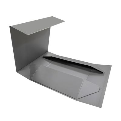 Caja plegable magnética rígida plegable personalizada con manejo de impresión en relieve