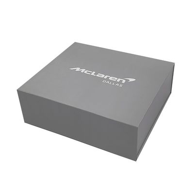 Caja plegable magnética rígida plegable personalizada con manejo de impresión en relieve