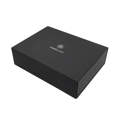 Embalaje de caja plegable rígida de cartón de regalo magnético plegable rígida