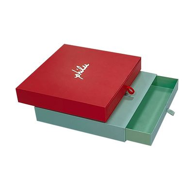 Embalaje de cartera de cartón de lujo Caja de cajón Caja de regalo de papel Embalaje de logotipo personalizado