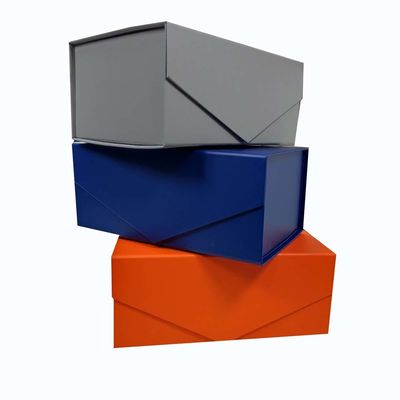 Embalaje de cartón con logotipo personalizado Con cierre magnético Cajas de regalo de papel plegables para embalaje