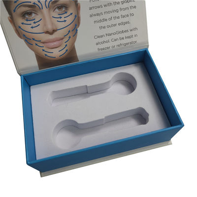 Caja de cajón con EVA Insert Masaje personalizado de belleza facial embalaje de rodillos
