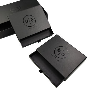 Cajas rígidas personalizadas de lujo plegable de cartón negro caja de regalo negra magnética con forro de esponja