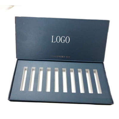 Caja de visualización de cartón rígido para cosméticos Caja de regalo de aceite esencial magnético