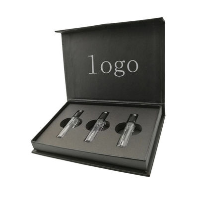 Caja de visualización de cartón rígido para cosméticos Caja de regalo de aceite esencial magnético