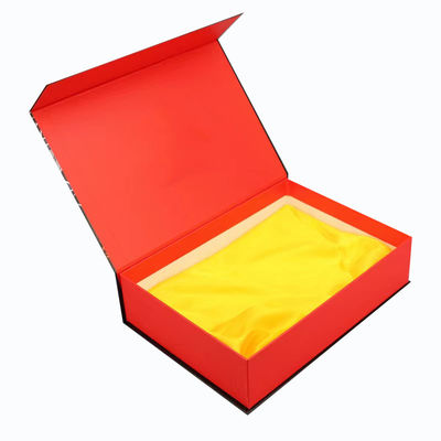 Impresión CMYK/PANTONE reciclable Conjunto de regalo de caja magnética roja para embalajes de lujo finales