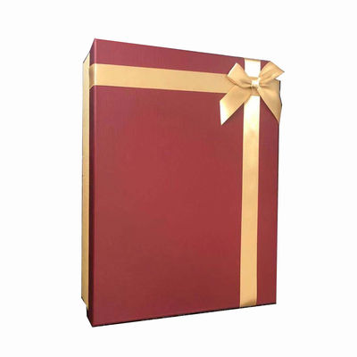 Impresión CMYK/PANTONE reciclable Conjunto de regalo de caja magnética roja para embalajes de lujo finales