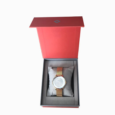 Impresión CMYK/PANTONE reciclable Conjunto de regalo de caja magnética roja para embalajes de lujo finales