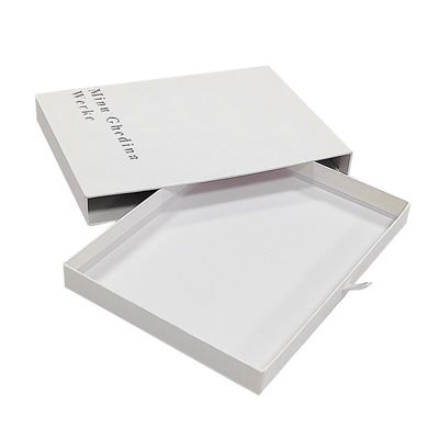 Caja de embalaje de velas con patrón de textura y logotipo 157g de papel de arte 1000g de cartón