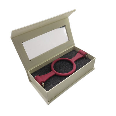 Efecto Holográfico Magnético Blush Packaging Lash Box con Logotipo HOLO personalizado de ventana