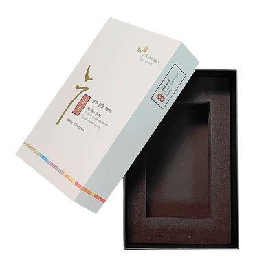 Cartón Negro Matt Luxury Honey Packaging Set de regalo de tamaño personalizado Jar de crema Caja de cartón rígida magnética