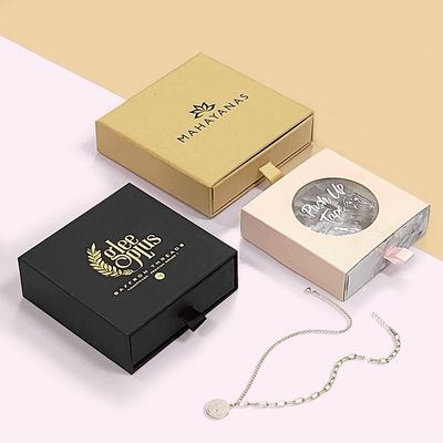 Caja de embalaje de joyas para brazaletes pulseras pendientes collares anillos aceptable ODM OEM