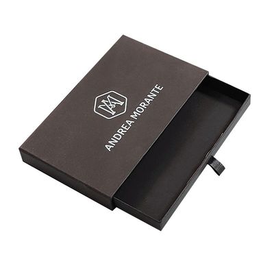 Cajas de collar negro mate calificadas ISO9001 para embalajes personalizados CMYK/PANTONE