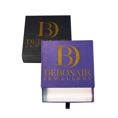 Caja de regalo rígida de cartón de papel personalizado para embalaje de joyería y artesanía pedido personalizado