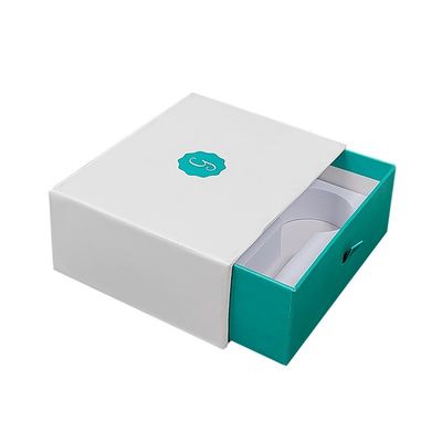 UV Finish Mint y Blanco de cartón rígido Globos de hielo para masaje facial Roller Set Regalo