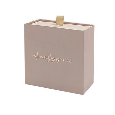 Caja de cajones para embalaje cajón de papel para joyería Caja de regalo para embalaje