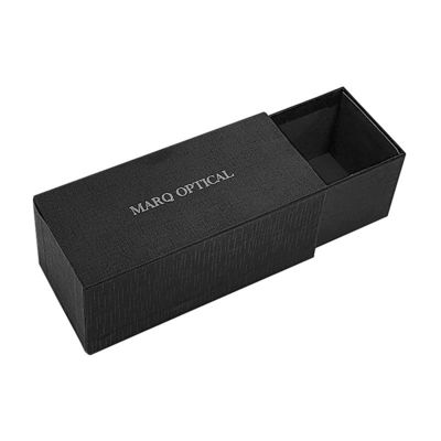Pedido personalizado Caja de regalo de papel de cartón delgado con inserción de espuma y laminación brillante