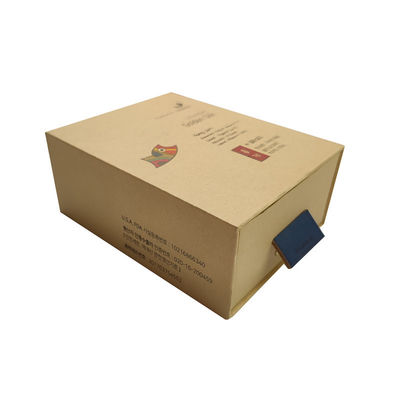Cartón de papel Kraft blanco personalizado para joyas y relojes