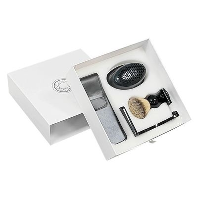 Impresión a medida Cosméticos Lipstick respetuoso con el medio ambiente Lipstick 3 en 1 Embalaje de brillo para labios Conjunto de regalos Caja de embalaje