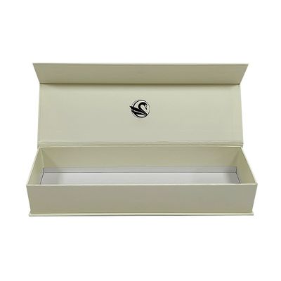 Forma de libro Caja magnética Material de papel Caja de embalaje de regalo magnético personalizado para joyas