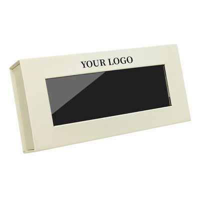 Matt Lamination Anillo de boda de joyas personalizadas Embalaje Cajas magnéticas con inserciones
