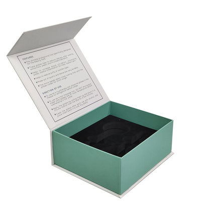 Caja de regalo con tapa magnética de estilo deslizante / cajón Embalaje con papel elegante y colorido